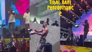 Kwesi Arthur Soaks Gari At Tidal Rave 2024 Witness Kwesi Arthur’s FULL PERFORMANCE [upl. by Rianon999]