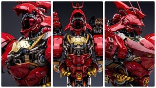 Gundam Sazabi Formania Amazing Collectible Detailing by Bandai [upl. by Yrogerg]