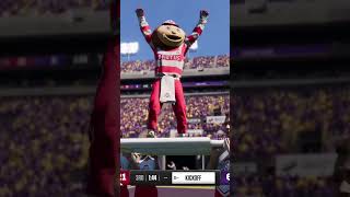 EA COLLEGE FOOTBALL 25 CLIP 82 Snowed under collegegame easports foryoupage subscribe fyp [upl. by Windsor]