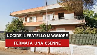 Uccide un fratello e ne ferisce un altro fermata la sorella 65enne [upl. by Immot]