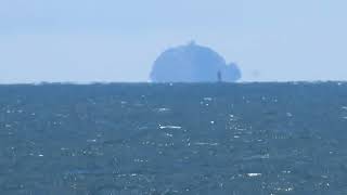 Inferior mirage of Farallon Islands [upl. by Retsel]