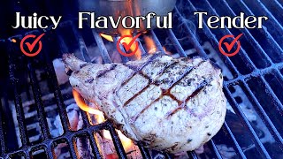 Spiced Cider Brined Pork Chop Recipe You Will Love  Juicy And Flavor Packed Grilled Pork Chop [upl. by Ahsam]