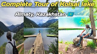 Complete tour of Kazakhstan most beautiful kolsai lake 🇰🇿 [upl. by Rogers]