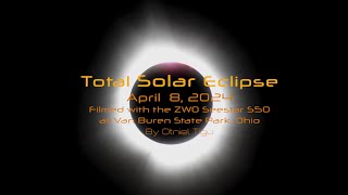 2024  Total Solar Eclipse  Timelapse [upl. by Stephi]