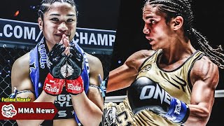 MMA News Latest Jackie Buntan confident Anissa Meksen will feel her power in bigger gloves quotT [upl. by Jammal]