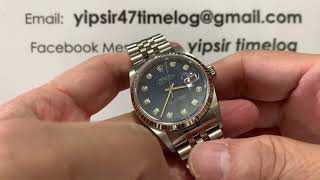 ROLEX DATEJUST SODALITE 16234 [upl. by Catherina]