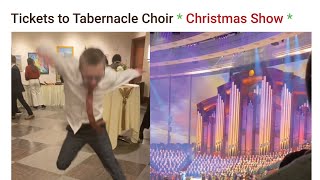 Tickets to The Tabernacle Choir Christmas Show [upl. by Aicitan]