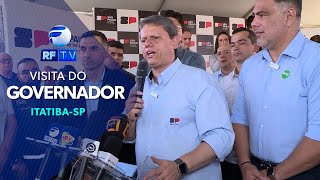 Edição Manhã  Tarcísio em Itatiba Via perimetral é inaugurada na SP360 [upl. by Claudina850]