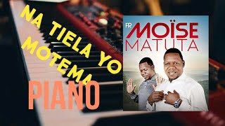 natiela yo motema by moise matuta  oficiall rumba piano cover [upl. by Anibas202]