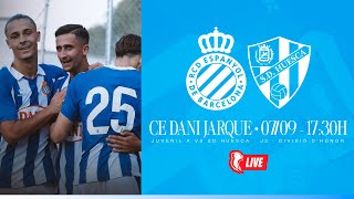 🔴 LIVE  ⚽️ RCD Espanyol 🆚 SD Huesca  J2  Divisió d’honor juvenil  EspanyolMEDIA La21 [upl. by Teillo30]