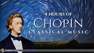 4 Hours Chopin for Studying Concentration amp Relaxation [upl. by Yrreiht]