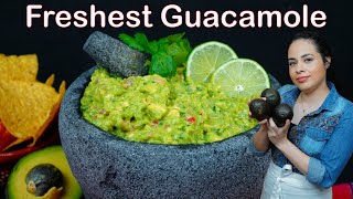 How to make the freshest GUACAMOLE 3 different METHODS  Guacamole fiesta [upl. by Novad]