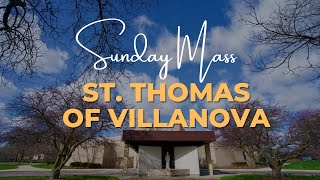 11242024 ENGLISH Mass 1000 AM St Thomas of Villanova [upl. by Cannon]