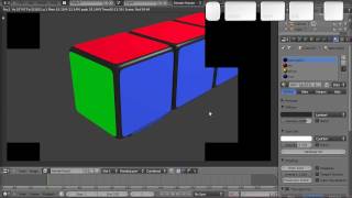 3D Rubiks Cube amp Blender 25 tutorial [upl. by Airemahs]