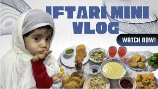 Iftari mini vlog  Ramadan Mubarak  Itne dino baad vlog upload kiya [upl. by Fredie]