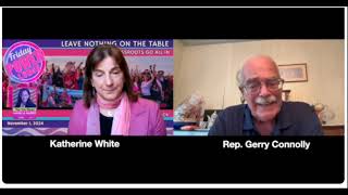 Rep Gerry Connolly DVA11 Predicts Dems Will Win Election [upl. by Arbrab]