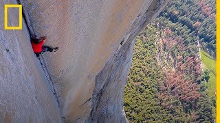 El vídeo de ESCALADA sin cuerda más peligroso ALEX HONNOLD  National Geographic en Español [upl. by Buatti924]