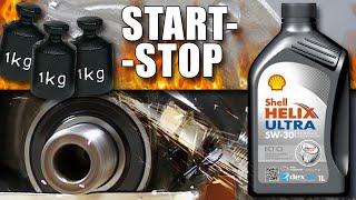 Shell Helix Ultra ECT 5W30 Test oleju silnikowego StartStop 100°C [upl. by Anastase394]