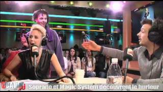 Soprano et Magic System rencontrent le hurleur  CCauet sur NRJ [upl. by Koenig894]