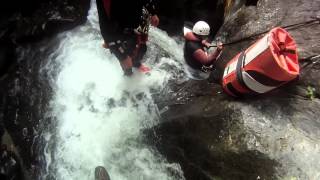 Sautens 2012 Canyoning  Untere Auerbach Klamm [upl. by Burt]