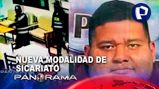 Nueva modalidad de sicariato vestidos de policías 4 sujetos asesinan a cabecilla de banda criminal [upl. by Jakob]