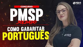 Concurso Soldado PMSP 2023 Como Gabaritar Português [upl. by Alorac]