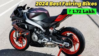 Top 7 Best Fairing Bikes in India 2024  From Rs 172 Lakh  Best Looking Sport Bikes in India [upl. by Aryt]