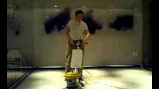 Marble Floor Buffing with Diamond Compound Marble Restoration Service [upl. by Schubert]