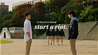 Yiheon amp Sekyung ➻ start a riot HSROAG 1x04 [upl. by Joy546]