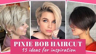 Pixie Bob Haircut  15 Creative Ideas for This Versatile Haircut [upl. by Imeon]