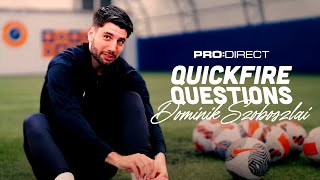 1000000 IF A TEAMMATE ANSWERS YOUR CALL 📞 QUICKFIRE QUESTIONS ft LIVERPOOLS DOMINIK SZOBOSZLAI [upl. by Kilby]