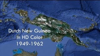 Dutch New Guinea in HD Color 19491962 [upl. by Madian333]