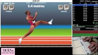 QWOP Speedrun 4553sec [upl. by Beverle]