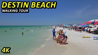 Destin Beach Walking Tour [upl. by Izmar]