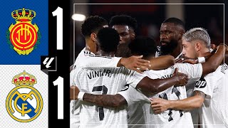 HIGHLIGHTS  RCD Mallorca 11 Real Madrid  LaLiga 202425 [upl. by Crispen]