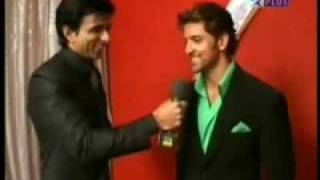 Hrithik at Red Carpet ShowStar Screen Awards 2009 [upl. by Alegre396]