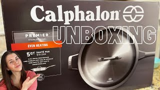 UNBOXING Calphalon 5 Quart Covered Saute Pan [upl. by Roth]