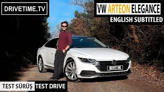 VW Arteon Test Sürüşü  Test Drive  English Subtitled [upl. by Aicilihp]