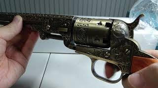 Colt 1851 navy revolver model caliber 36 콜트 리볼버 [upl. by Tomasina]