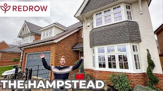 INSIDE REDROW 5 Bed THE HAMPSTEAD FULL Show Home Tour Stone Hill Meadow  New Build UK [upl. by Dupaix540]