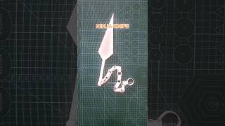 HOW TO MAKE A PAPER NINJA SCORPION KUNAI [upl. by Carlo]