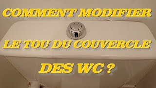 COMMENT PERCER UN COUVERCLE DE WC [upl. by Noyahs43]