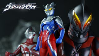 Ultraman Zero Vs Ultraman Belial Episode 9 The Beginning of The final Ultra fight [upl. by Ahsinod]