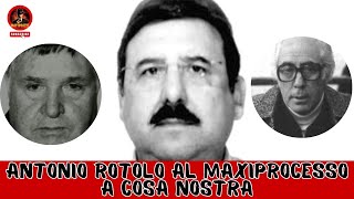 Antonio Rotolo al maxiprocesso a Cosa Nostra [upl. by Llireva]