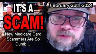 ITS A SCAM New Medicare Card Scammers Are So Dumb They Believed My SSN Was 111111111 [upl. by Beauchamp]