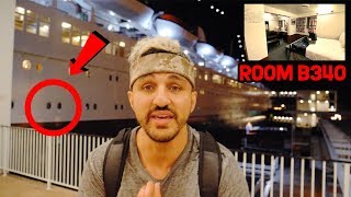 We got invited to Room B340 on the Queen Mary Haunted Ship [upl. by Lammond]