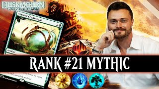 Rank 21 Mythic With My Favorite Deck In Standard  Bant Beanstalk [upl. by Aerdnua]