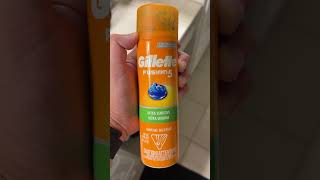 Gillette Fusion5 Ultra Sensitive Shave Gel  Product Review [upl. by Alcina462]