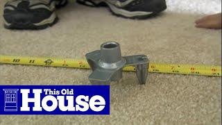 How to Repair Squeaky Floors Through Carpeting  This Old House [upl. by Eemla113]