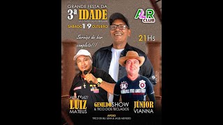 LUIZ MATEUS PART GENILDO SHOW JUNIO VIANNA NO ALR CLUBE AOVIVO 20102024 CONT [upl. by Anitroc]